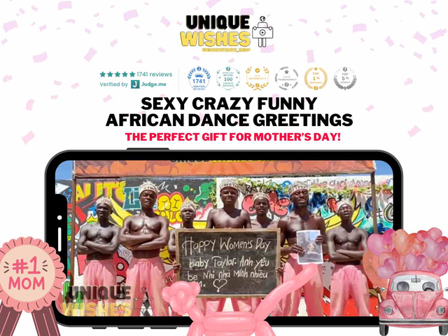đź’ťAfrican Dance Greetings (1 to 2 Day Delivery - Summer Sale)