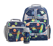 Mackenzie Navy Solar System Glow-in-the-Dark Backpack & Lunch Bundle, Set of 3