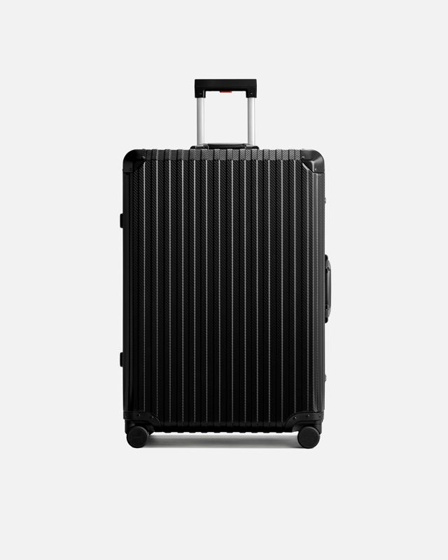 TREVA Aluminum Suitcase Black Large