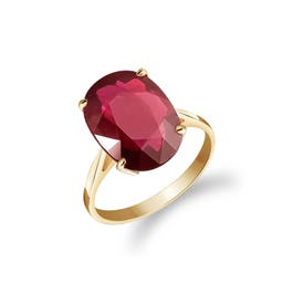 Ruby Lucia Signature Engagement Ring in 9ct Gold