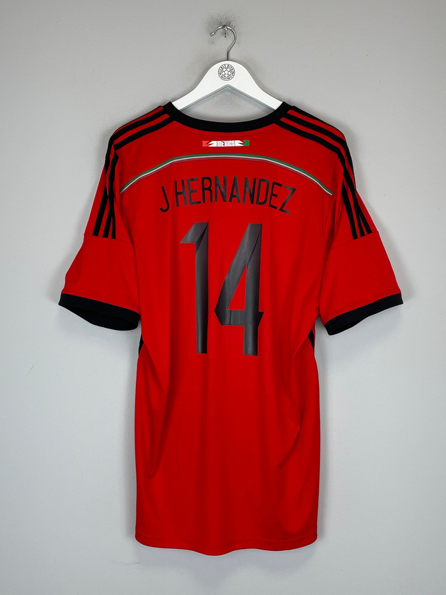 2014/15 MEXICO J.HERNANDEZ #14 AWAY SHIRT (XL) ADIDAS