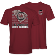 Saturday in South Carolina T-Shirt – Garnet