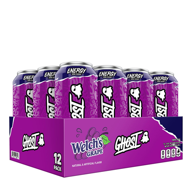 Energy Drink - Welch's Grape® - 16 fl oz. (12 Cans)