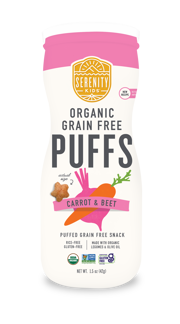 Carrot & Beet Puffs Grain Free with Olive Oil
