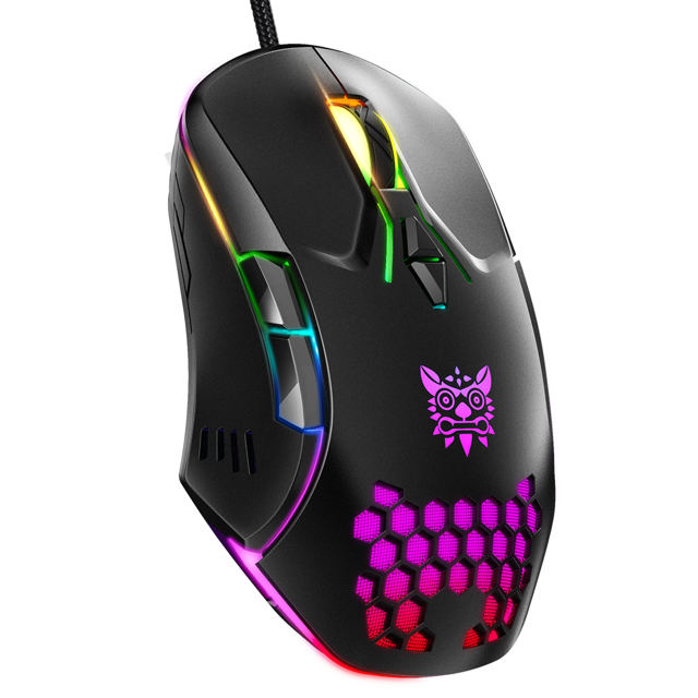 ONIKUMA CW902 Wired Gaming Mouse With Colorful Lighting