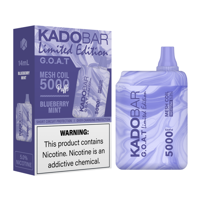Kado Bar Limited Edition GOAT Series 5000 Puff 14mL Disposable
