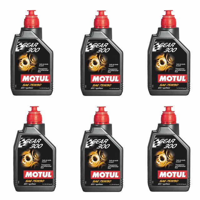 Motul Transmission and Differential Oil Change Kit GEAR 300 75W90 Subaru WRX 2022+ STI 2004-2021