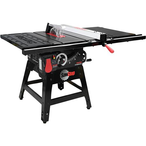 10" 1-3/4 HP 120V Contractor Table Saw With 30" Aluminum Fence System