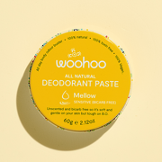 Woohoo All Natural Deodorant Paste (Mellow) 60g - NEW FORMULA