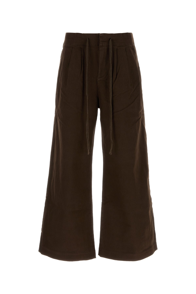 Brown stretch cotton Cinch pant