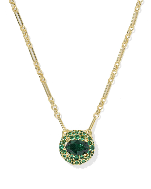 Bella Gold Short Pendant Necklace