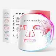 DermRays LED Light Therapy Mask For Face, Neck and Décolletage, Revitalize & Renew Your Skin
