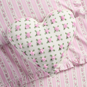 LoveShackFancy Rose Heart Pillow