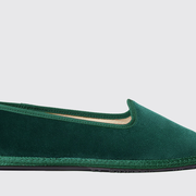 Scarosso Slippers Valentina Verde Velluto Velvet