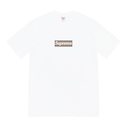 Supreme®/Burberry® Box Logo Tee- White