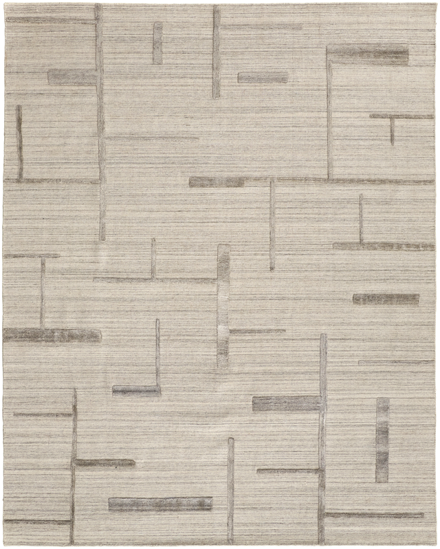Thom Filicia Geometric Area Rug in Ivory