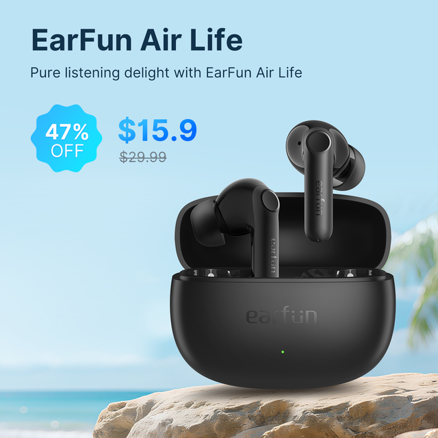 EarFun Air Life - Black