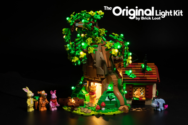 LED Lighting Kit for LEGO Disney Winnie the Pooh Set (21326)