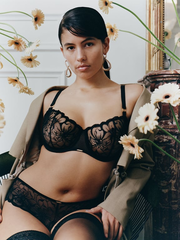 C Jolie Comfort Convertible T-Shirt Bra Black