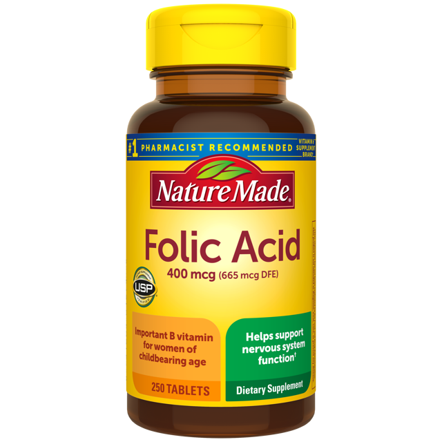 Folic Acid 400 mcg Tablets