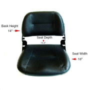 17.5 in Seat Only for Phoenix HD 4 by Drive Medical S35045-HD18