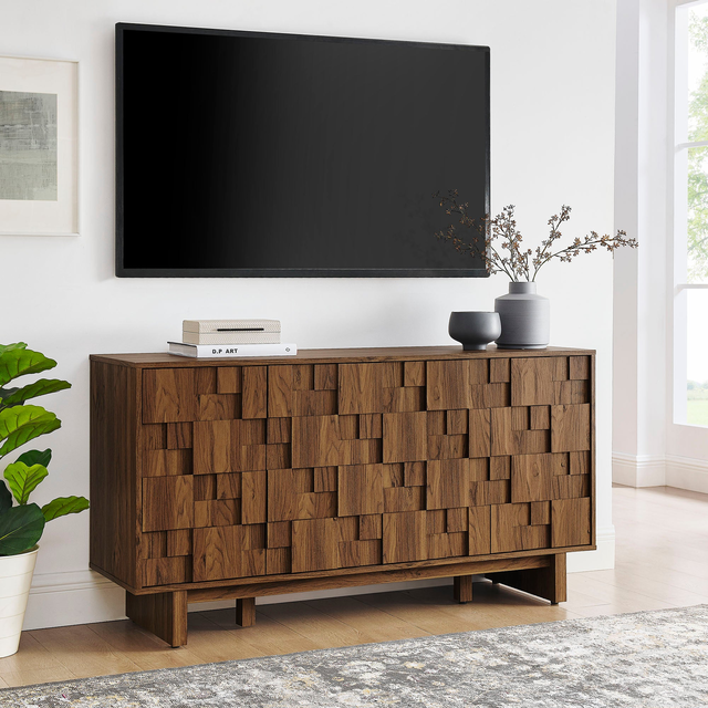 Owen 59 Inch 4 Door Geometric Sideboard by Modway