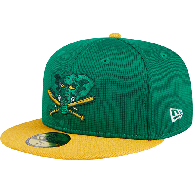 MLB Oakland Athletics New Era 2025 Batting Practice 59FIFTY Fitted Hat - Green
