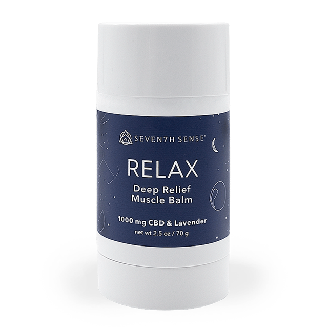 Relax Deep Relief Muscle Balm 1000mg Lavender