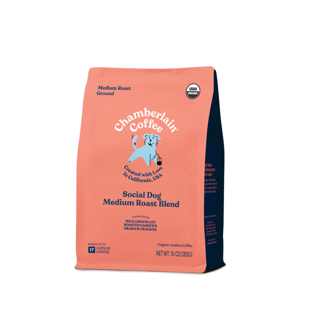 organic medium roast coffee blend