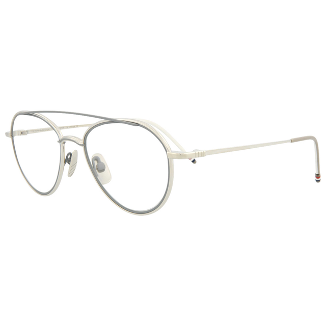 Thom Browne Unisex Opticals TB109-BSLVGRY53