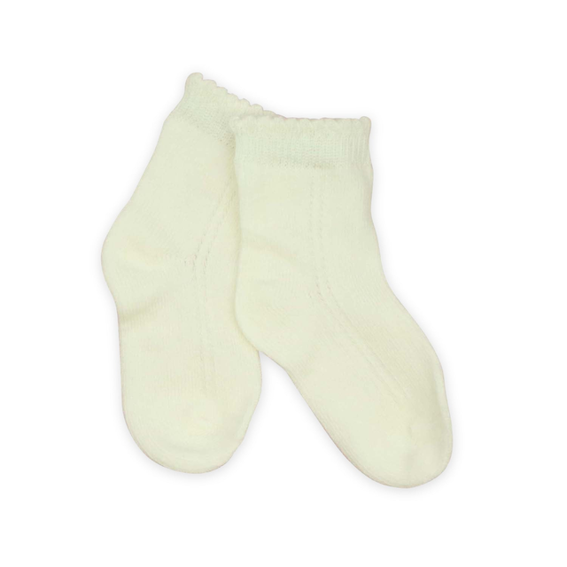 Openwork Ankle Sock (Milk)