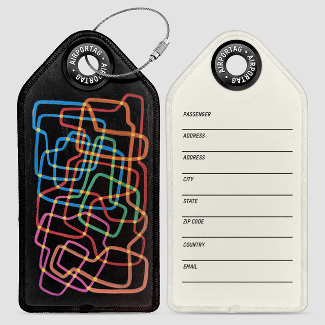 Map - Luggage Tag