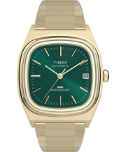 Timex® Automatic 1983 E Line 34mm Stainless Steel Expansion Band Watch