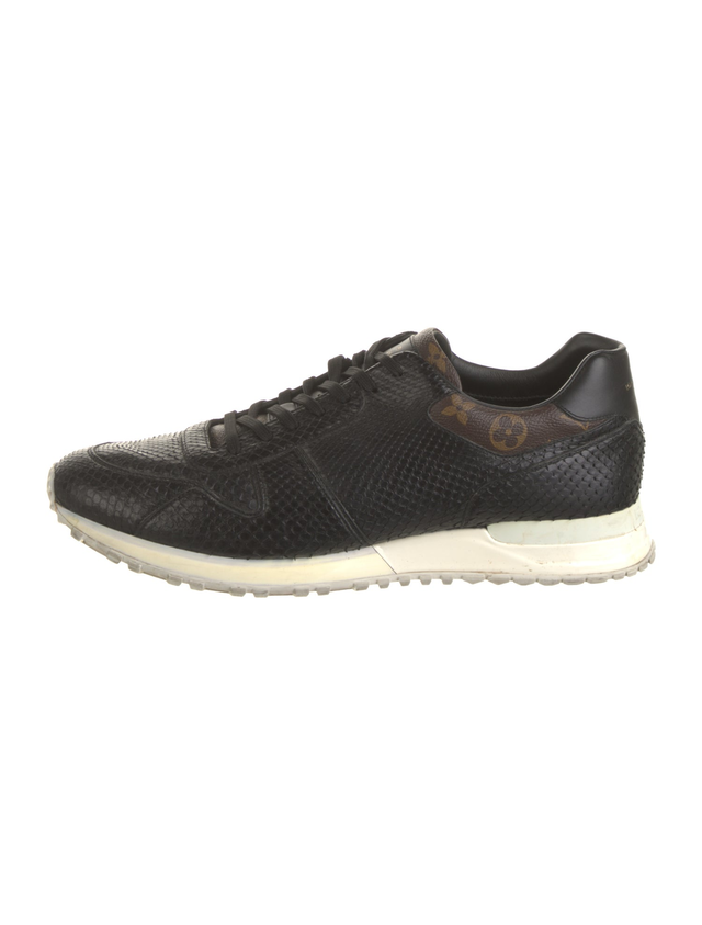 LV Monogram Snakeskin Sneakers