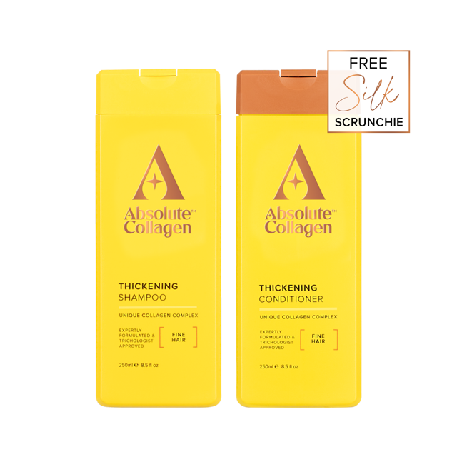 Collagen Complex Hair Thickening Shampoo & Conditioner Duo, 2x250ml