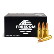 Freedom Munitions 300 Blackout Ammo- 150 Gr Full Metal Jacket (FMJ), 50 rounds, New