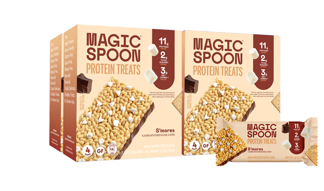 S'mores - 16 Cereal Treats (4 Boxes)