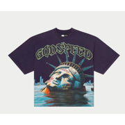 GODSPEED Sunken Liberty T-Shirt (Navy)