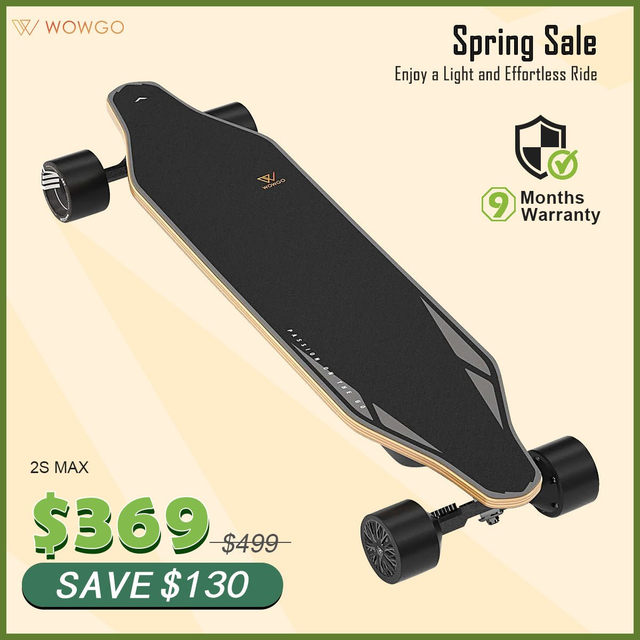 WowGo 2S MAX Electric Skateboard & Longboard