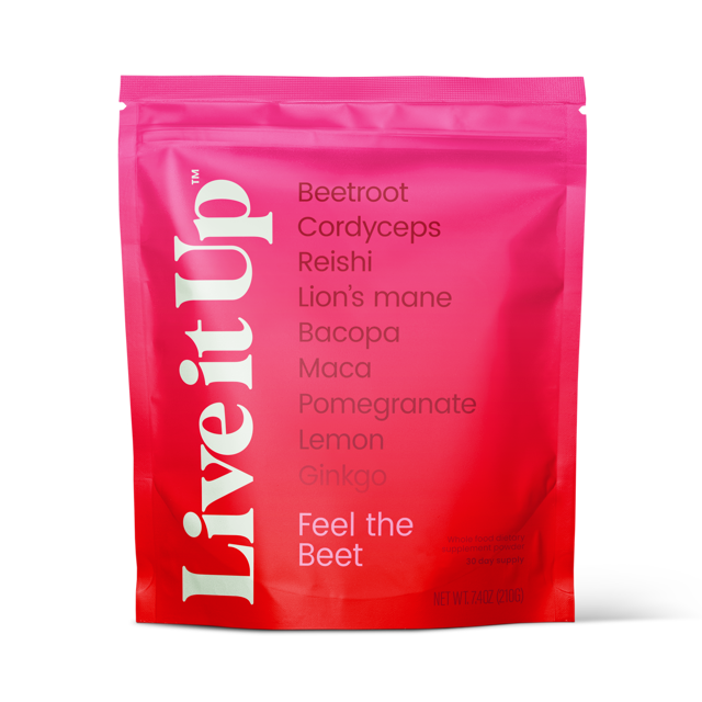 Feel the Beet: beet root powder with adaptogens