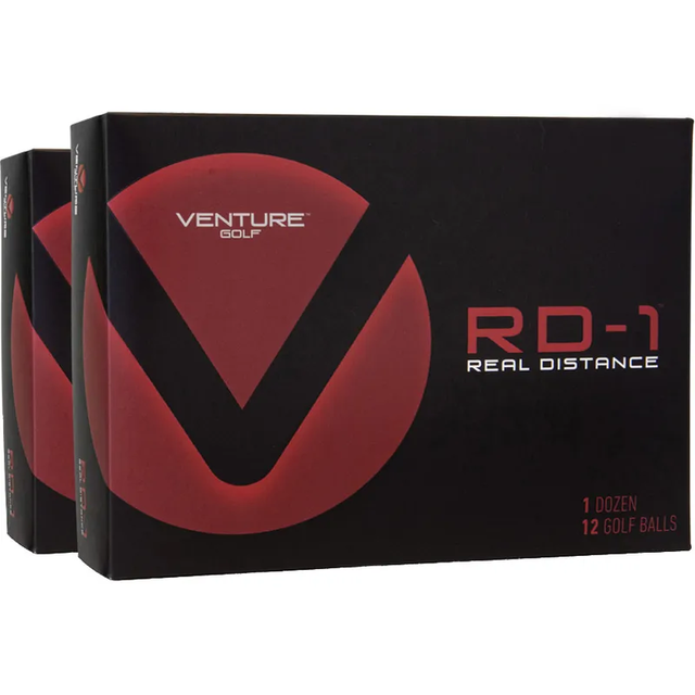 Venture Golf RD-1 Golf Balls - 2 Pack