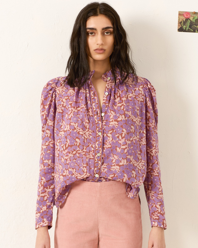 Artemis Twilight Floral Shirt