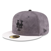 Men's New York Mets  New Era Charcoal/White Lids x Chase B Sneaker 59FIFTY Fitted Hat