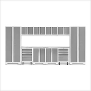 BOLD Series Platinum 12-Piece Set with Stainless Steel Top and LED Lights