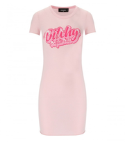 Dsquared2 Bitchy Pink T-Shirt Dress - Ferraris Boutique