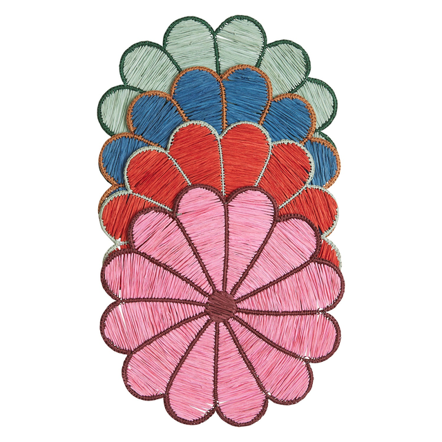 Magnolia Placemat Set - Jade