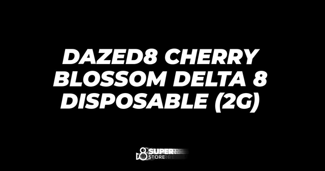 DazeD8 Cherry Blossom Delta 8 Disposable (2g)