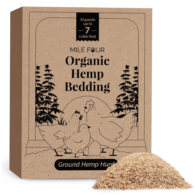 Hemp Bedding for Chicken Coops
