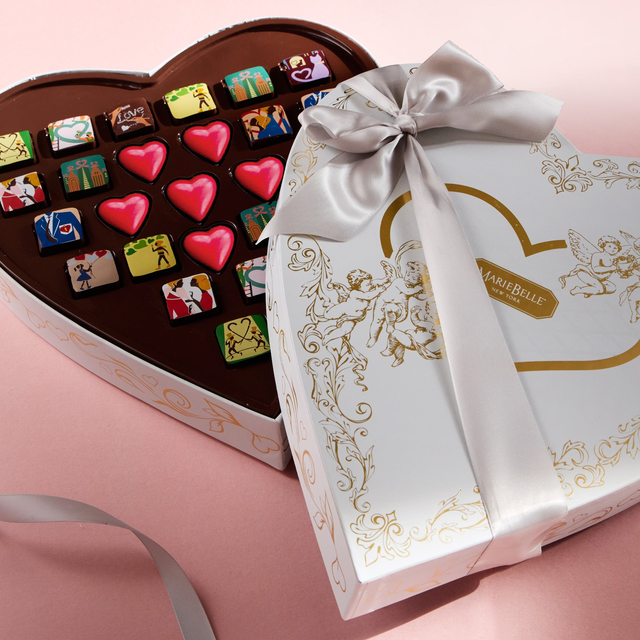 Valentine's • 25pc Chocolate Ganache Heart Box