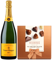 Veuve Clicquot Yellow Label Brut & Neuhaus Chocolates Gift Set